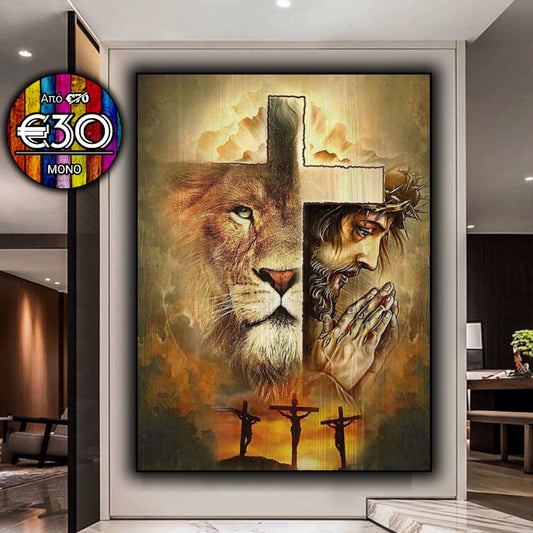 #144 Framed Canvas Wall Art