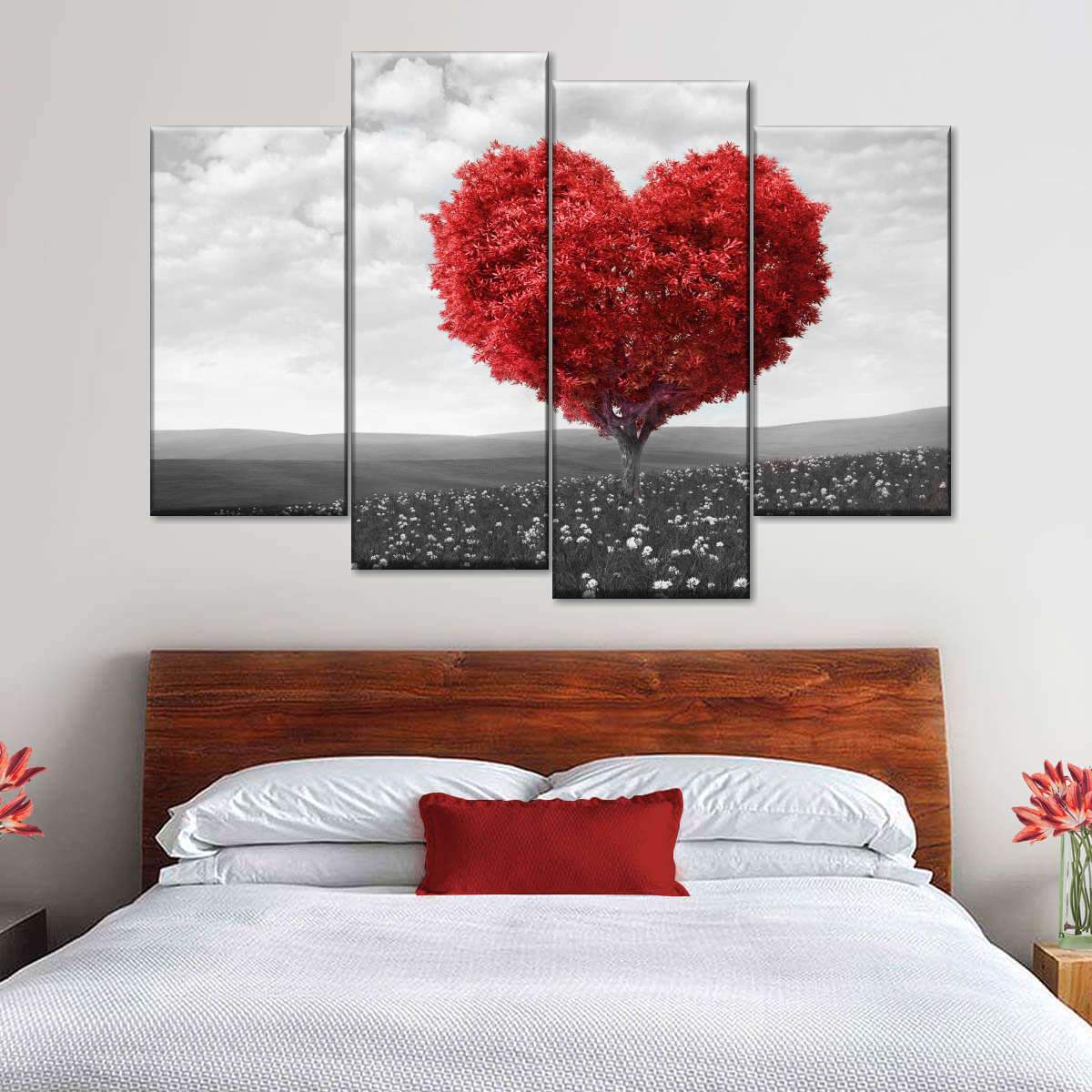 #82 Framed Canvas Wall Art 4 Piece Set – Avgousti Gallery